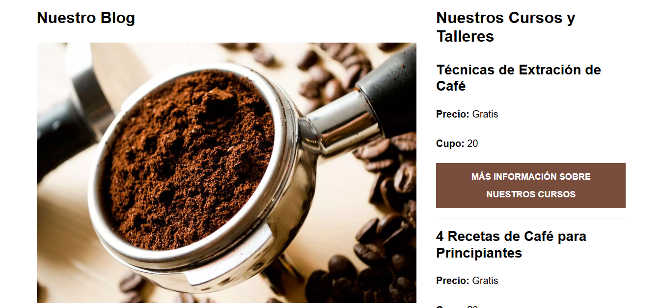 Imagen blog café